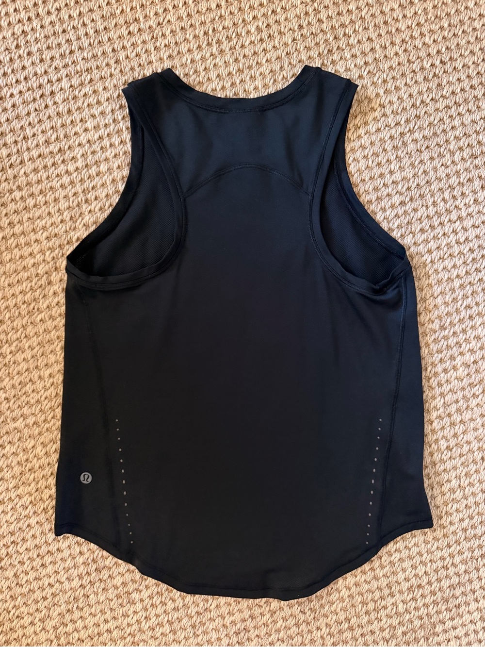 Lululemon Black Racerback Athletic Tank Top | Size Small